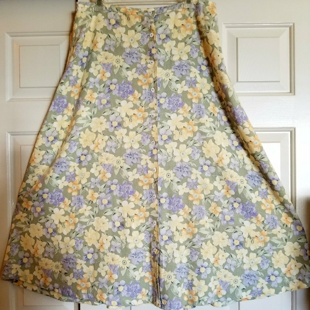 Floral Skirt